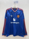 Manchester United  Away Long Sleeve Fans 1:1 Quality Soccer Jersey 26-27