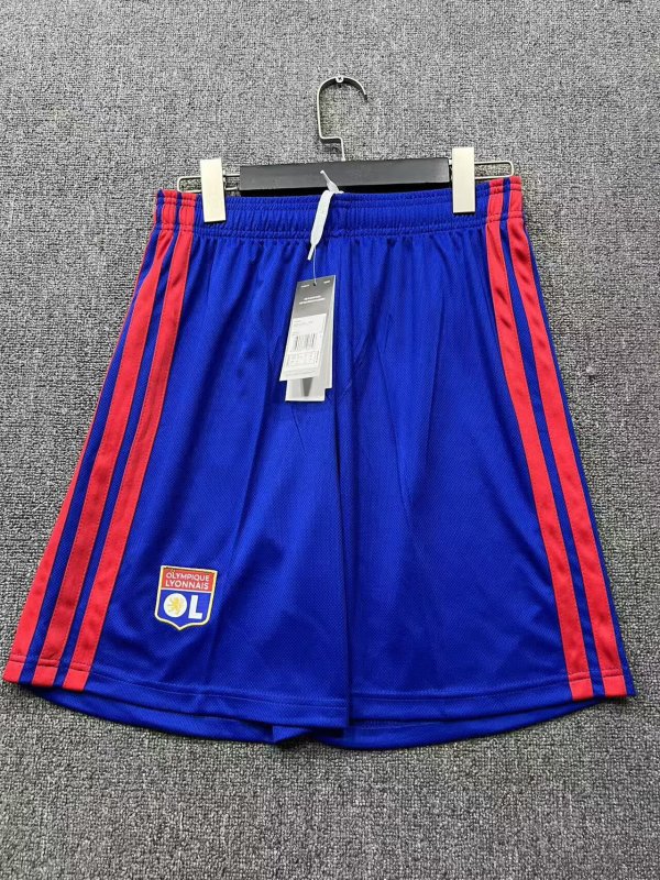 Olympique Lyonnais（OL) Home pant pants shorts 1:1 Quality Soccer Jersey 26-27