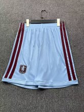 Villa  Away pant pants shorts 1:1 Quality Soccer Jersey 26-27