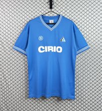 Retro Napoli  Home 1:1 Quality Soccer Jersey   1984-1985