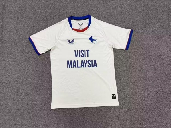 Cardiff City Away Fans 1:1 Quality Soccer Jersey 26-27