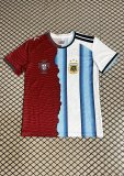 Argentina  Portugal  Special Edition #7 RONALDO #10 MESSI Fans 1:1 Quality Soccer Jersey 26-27