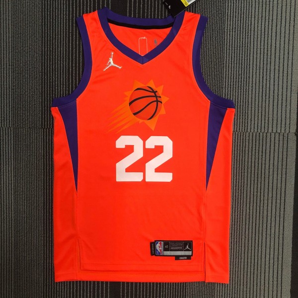 Phoenix Suns Orange #22 AYTON 1:1 Quality NBA Jerseys 2023