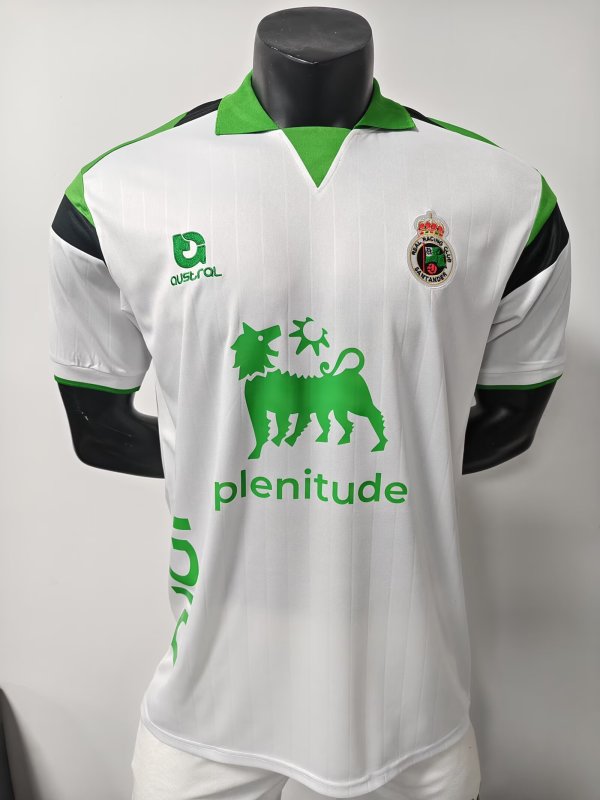 Racing Santander Home Fans  1:1 Quality Soccer Jersey   26-27