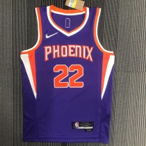 Phoenix Suns Purple #22 AYTON 1:1 Quality NBA Jerseys 75 year