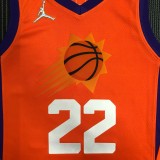 Phoenix Suns Orange #22 AYTON 1:1 Quality NBA Jerseys 2023