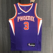 Phoenix Suns Purple  #3 PAUL 1:1 Quality NBA Jerseys 75 year