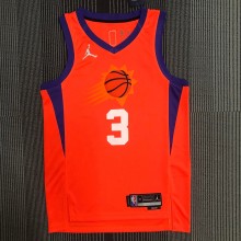 Phoenix Suns Orange #3 PAUL 1:1 Quality NBA Jerseys 2023