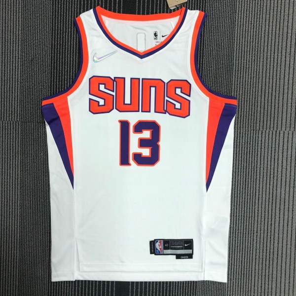 Phoenix Suns White #13 NASH 1:1 Quality NBA Jerseys 75 year