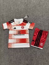 Fortuna Dusseldorf  Home  kids Fans 1:1 Quality Soccer Jersey 26-27