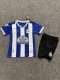 Deportivo La Coruna  Home Kids  Fans 1:1 Quality Soccer Jersey 26-27