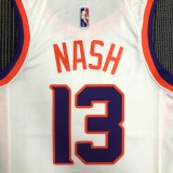 Phoenix Suns White #13 NASH 1:1 Quality NBA Jerseys 75 year