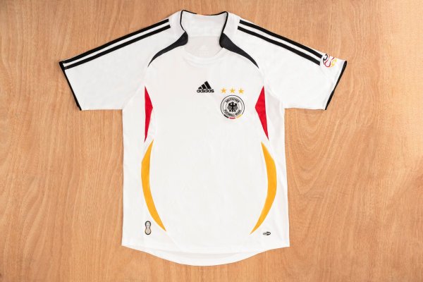 Retro Germany Home 1:1 Quality Soccer Jersey  2006