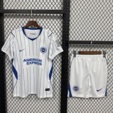 Brighton Away Kids 1:1 Quality Soccer Jersey 26-27