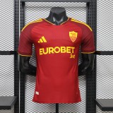 Roma Home Player 1:1 Quality Soccer Jersey  26-27