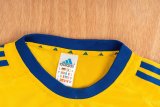 Retro Sweden Home  1:1 Quality Soccer Jersey 2002
