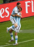 Retro  Argentina Home  1:1 Quality Soccer Jersey   2014