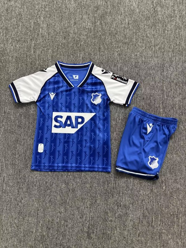 Hoffenheim Home Kids  Fans 1:1 Quality Soccer Jersey  26-27