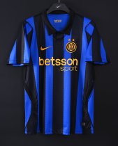 Inter Milan Home Fans  1:1 Quality Soccer Jersey   26-27 ( S -5XL )