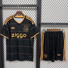 AJAX Away Kids  1:1 Quality Soccer Jersey  26-27