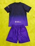 Barcelona Third Away Kids  Player 1:1 Quality Soccer Jersey  26-27