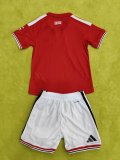 Manchester United  Home Kids Player  1:1 Quality Soccer Jersey 26-27