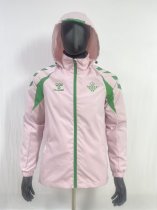 Betis Windbreaker Pink 1:1 Quality Soccer Jersey 26-27