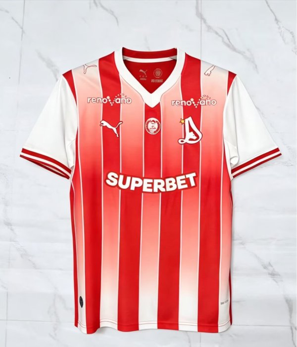 Red Dinamo Home Fans 1:1 Quality Soccer Jersey 26-27