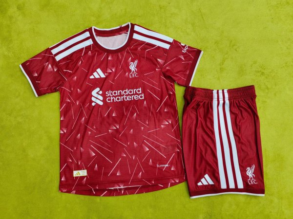 Liverpool Home Kids Player 1:1 Quality Soccer Jersey 26-27