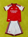 Arsenal Home  KIds  Player 1:1 Quality Soccer Jersey   26-27