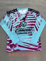 Club America Goalkeeper Long Sleeve  Fans 1:1 Quality Soccer Jersey   26-27