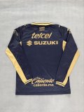 Pumas Away Fans Long Sleeve 1:1 Quality Soccer Jersey  26-27