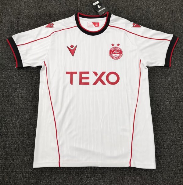 Aberdeen Away Fans 1:1 Quality Soccer Jersey 26-27