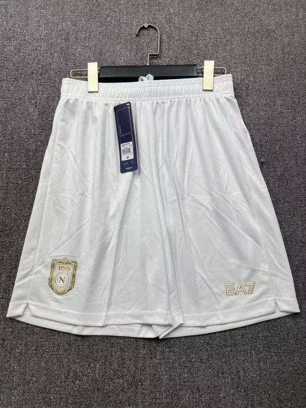Napoli Home Pants  Fans Shorts Whie  1:1 Quality Soccer Jersey 26-27