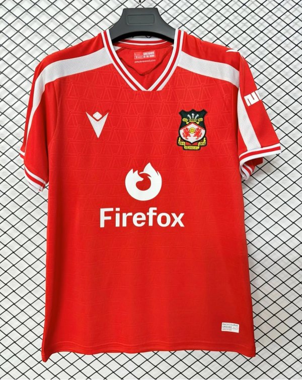 Wrexham  Home  Fans  1:1 Quality Soccer Jersey 26-27