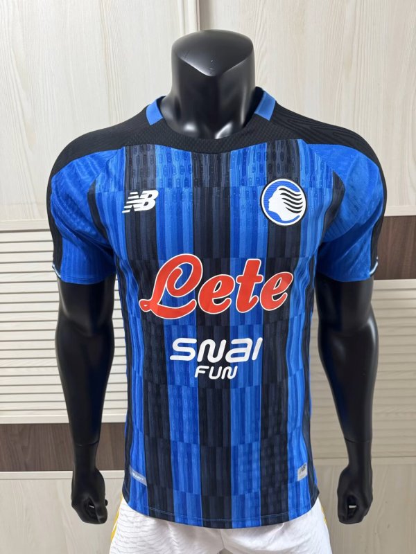 Atalanta Home Player 1:1 Quality Soccer Jersey  26-27