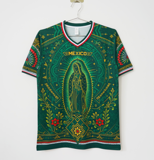Mexico Guadalupe Special Edition Green Fans  1:1 Quality Soccer Jersey   26-27 (2026)