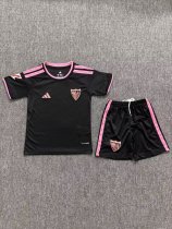 Sevilla Third Away Kids  Fans  1:1 Quality Soccer Jersey 26-27