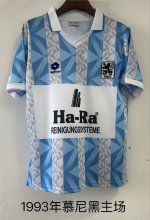 Retro Munich Home Fans 1:1 Quality Soccer Jersey  1993