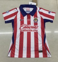 Chivas (Guadalajara ) Home  Women  Player 1:1 Quality Soccer Jersey  26-27