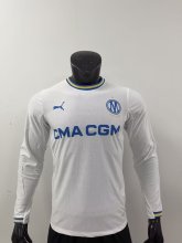 Marseille  Home Long Sleeve  Player 1:1 Quality Soccer Jersey   26-27