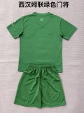 West Ham Goalkeeper  kids  1:1 Quality Soccer Jersey 26-27