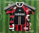 AC Adidas Clover T-shirt  Black Red  1:1 Quality Soccer Jersey  26-27