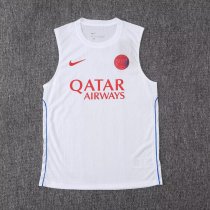 PSG Paris Vest  Training Special  Edition White Player 1:1 Quality Soccer Jersey  26-27