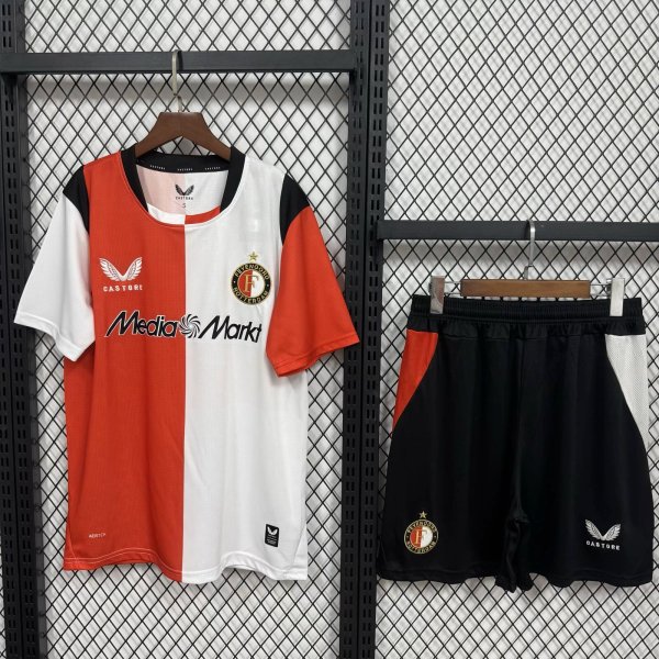 Feyenoord Home Fans  (Kids and Man 16-2XL )  1:1 Quality Soccer Jersey  26-27