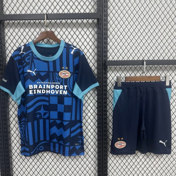 PSV Eindhoven Third Away Fans  (Kids and Man 16-2XL )  1:1 Quality Soccer Jersey  26-27