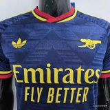 Arsenal Away Long Sleeve  Player 1:1 Quality Soccer Jersey   26-27