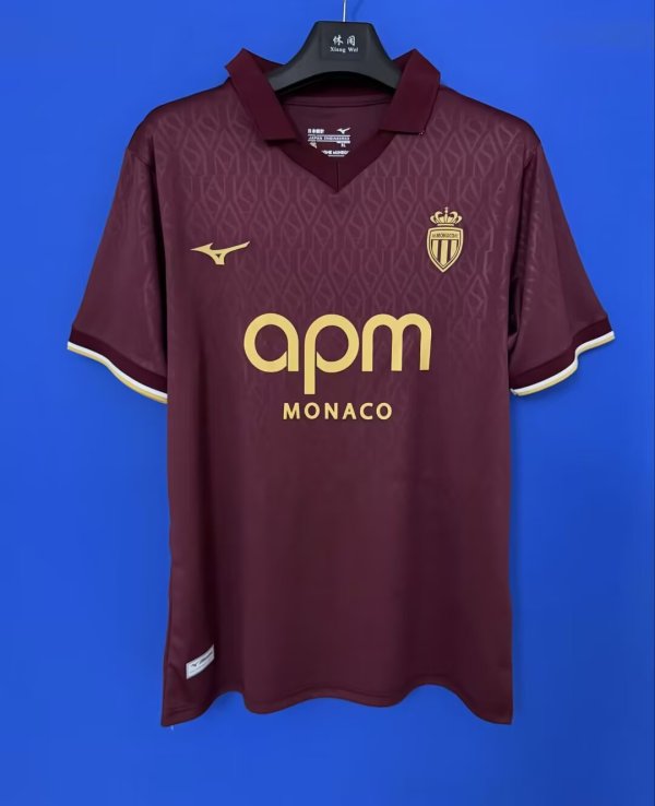 Monaco Away Fans 1:1 Quality Soccer Jersey 26-27