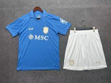 Napoli Home Fans Kids  1:1 Quality Soccer Jersey  26-27