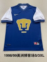 Retro Pumas  Home 1:1 Quality Soccer Jersey   1998-1999